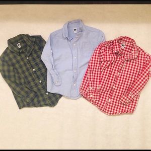 Janie and Jack Boys Size 3T Lot of 3 Dress Shirts